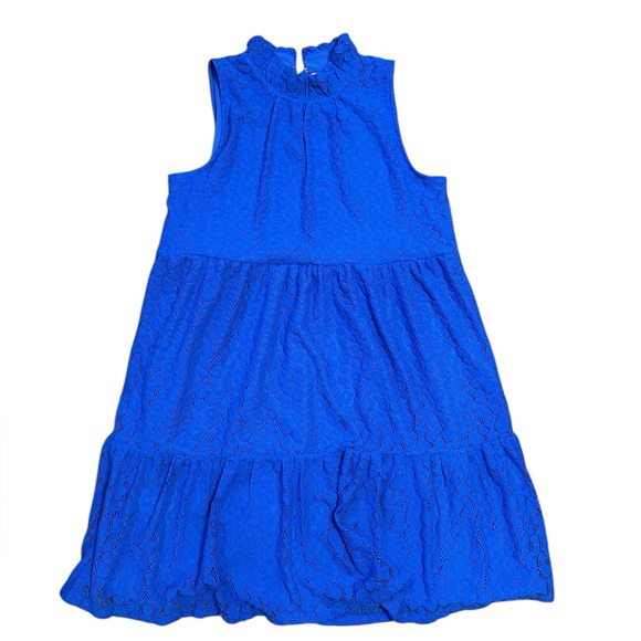 Lilly Pulitzer Blue Lace Midi Dress - Picture 6 of 9